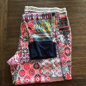 Victoria’s Secret Patchwork Pajama Pants